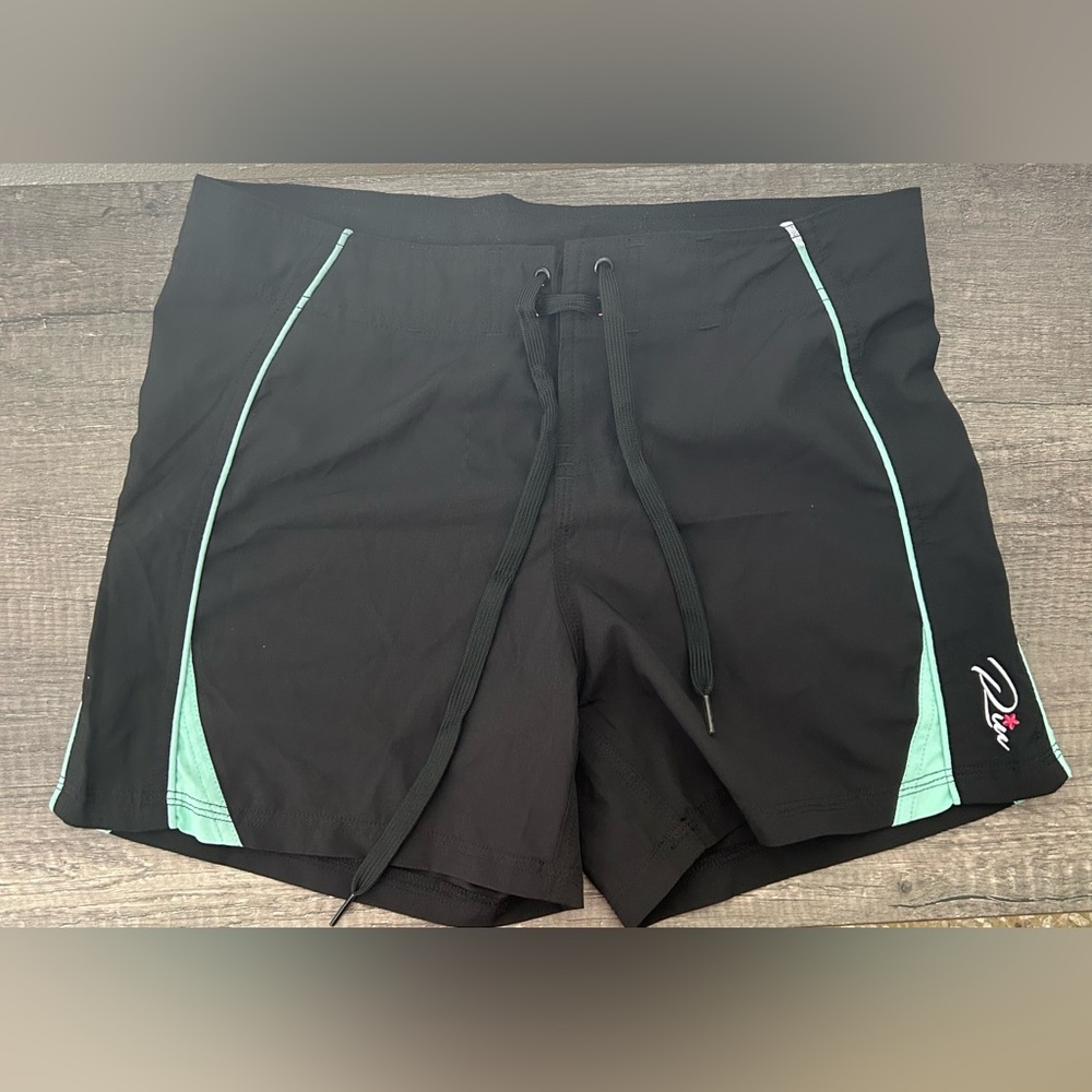 Riu Swimwear Black Shorts Size Small